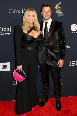 miranda lambert l e brendan mcloughlin partecipano al gala pre-grammy