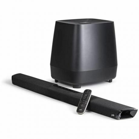 Barra audio MagniFi 2 e subwoofer wireless 