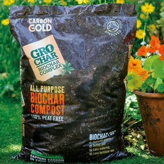 Carbon Gold grochar compost multiuso senza torba - 20 litri