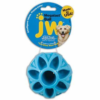 JW Pet Company Megalast Ball Dog Toy, grande 