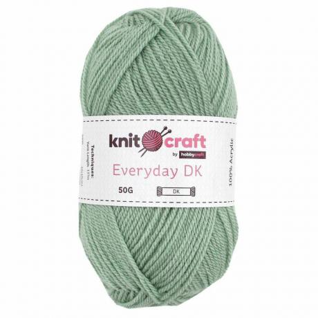 Filato DK Knitcraft Mint Green Everyday 50g