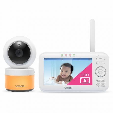 Baby monitor video digitale con rotazione e inclinazione e luce notturna