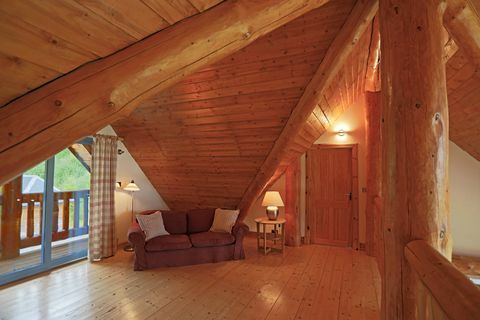 Aspen Lodge è un rifugio rustico nelle Highlands scozzesi