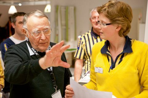 Il fondatore di Ikea Ingvar Kamprad