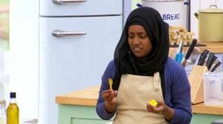 Nadiya Hussain in The Great British Bake Off