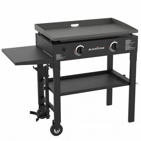 Flat Top Grill a gas Piastra a 2 fuochi propano