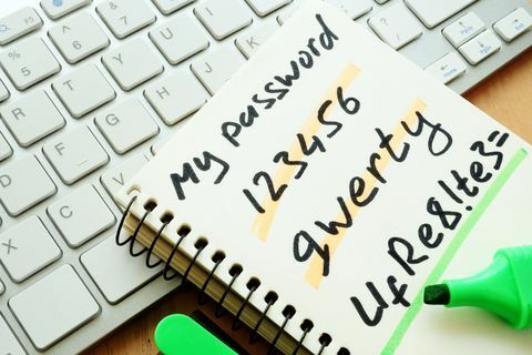 Le 10 peggiori password che non dovresti mai usare