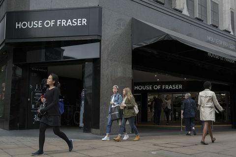 Casa Di Fraser Su Oxford Street