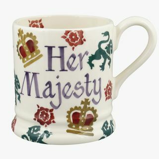 Tazza personalizzata da 12 pinte Queen Elizabeth II