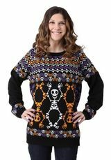 Maglione di Halloween con scheletri danzanti