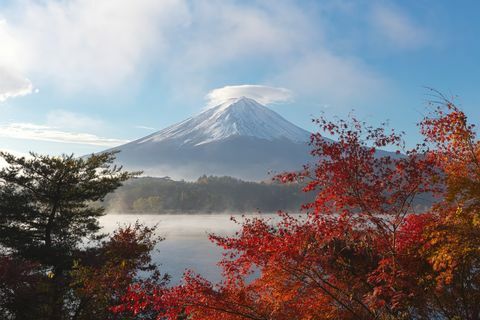 Monte Fuji in Giappone.