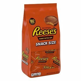 Tazze di burro di arachidi dimensioni snack di Reese - 33oz