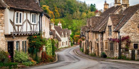 Wiltshire, villaggio di campagna