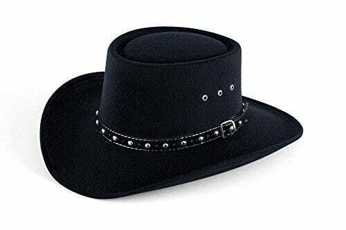 Cappello da cowboy nero