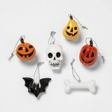 6pc Set di ornamenti in resina di Halloween