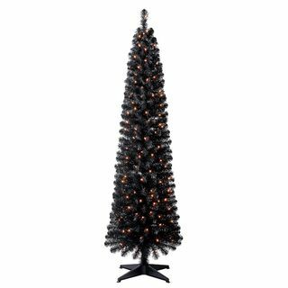 Albero di matita nera pre-illuminato da 6 piedi