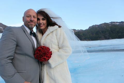 Di 'sì al vestito, matrimonio in Alaska