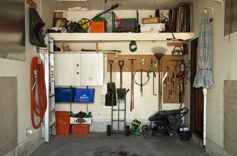 Garage organizzato