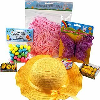 Le ragazze creano il tuo cappellino pasquale Kit completo da 5 pezzi - Farfalla viola