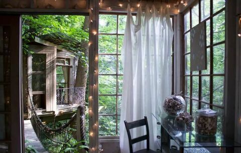 Appartato Intown Treehouse - Atlanta - Airbnb - area salotto
