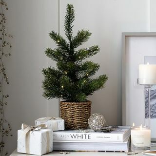 Mini albero di Natale pre-illuminato – 1,5 piedi