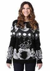 Maglione di Halloween strega