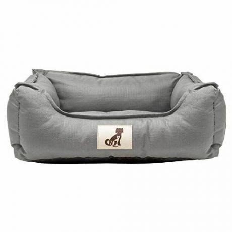 AllPetSolutions Dexter Beds Cuccia per cani morbida, impermeabile, lavabile e resistente (M, Grigio)
