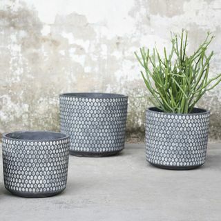 Perforation Pot - Nero - Medio