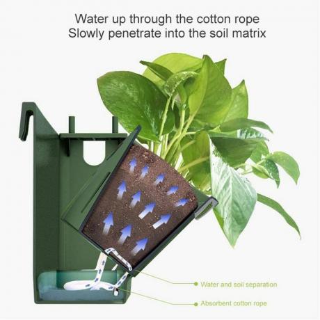 Fioriera da parete verticale da giardino tascabile con irrigazione automatica 