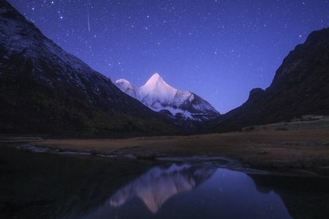 pioggia di meteoriti orionidi