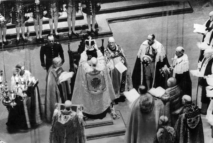 12 maggio 1937, l'incoronazione di re Giorgio VI all'Abbazia di Westminster, Londra, foto di Keystonegetty Images