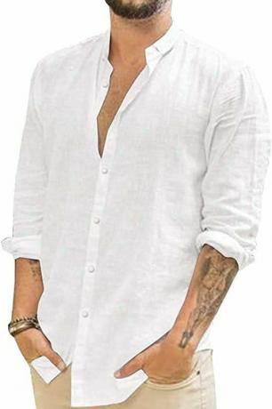 Camicia casual abbottonata