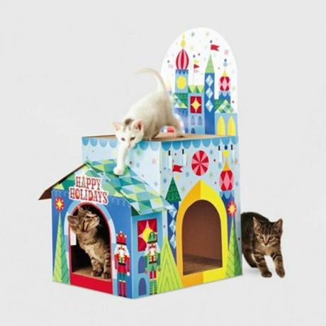 Toy Kingdom Casetta per gatti a due piani