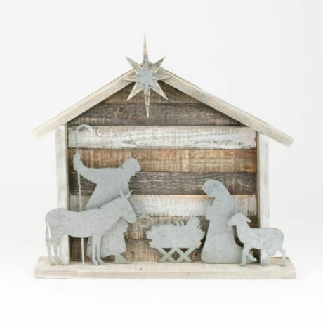 Presepe Laranda in legno e metallo