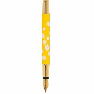 Penna stilografica gialla Sakura