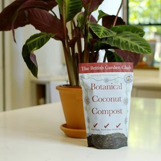 Compost di cocco botanico di piante d'appartamento senza torba - 4 litri