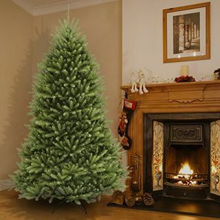 6.5 'albero di Natale pieno artificiale