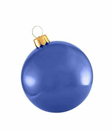 Ornamento Holiball blu scuro da 18 pollici