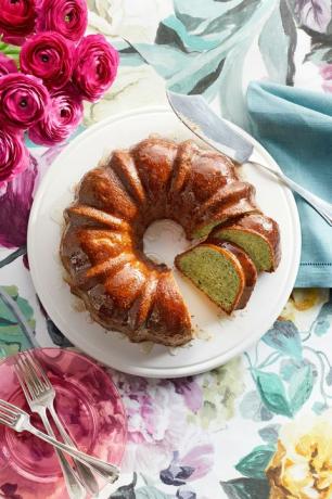 ricetta ciambellone al pistacchio e limone