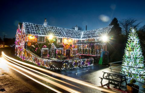 Gingerbread Inn - Priddy - Somerset - pub - decorazioni