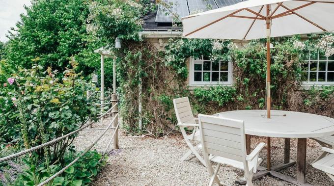 giro interno bagno cottage di campagna