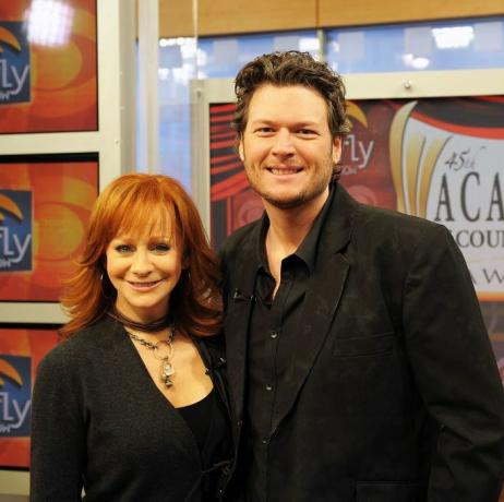 blake shelton e reba mcentire