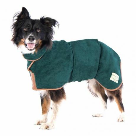 Foto del cappotto del cane Ruff e asciugabile in asciugatrice
