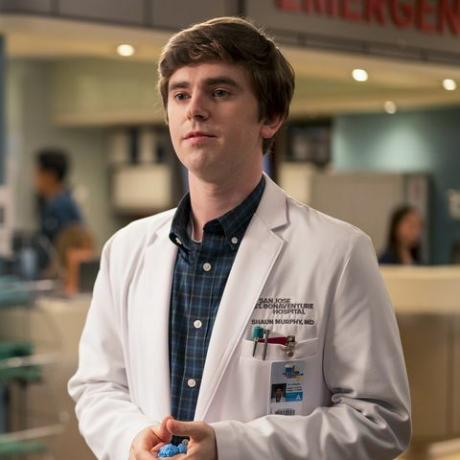 the good doctor stagione 3 - freddie highmore nel ruolo del dott. shaun murphy