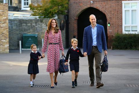 La principessa Charlotte per iniziare la scuola