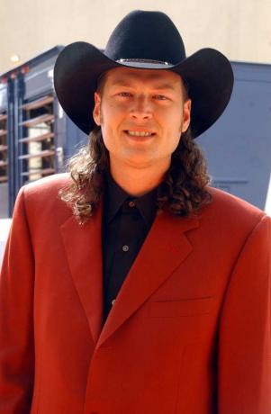 costume di halloween da uomo di ritorno al passato di blake shelton