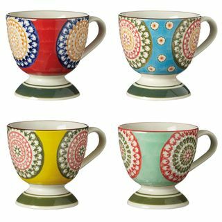 Tazze Florya, set di 4 - Multi