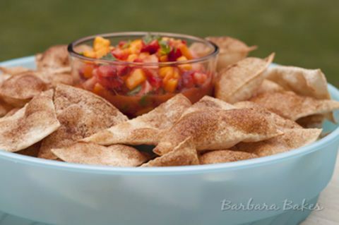 tortilla chips alla cannella