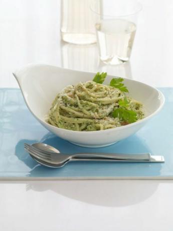 pasta al pesto di noci